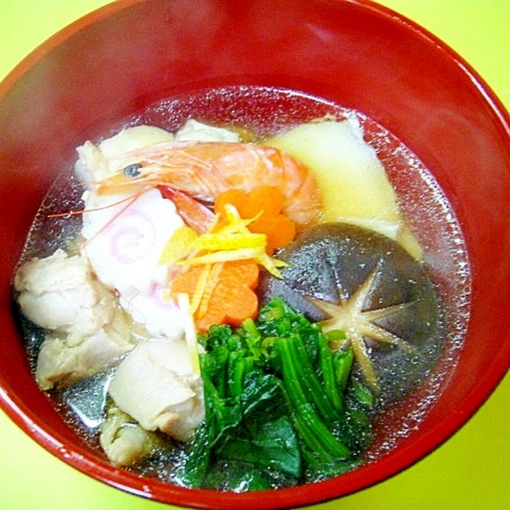 おでんの素で えび入り関東風雑煮 レシピ 作り方 By Mint74 楽天レシピ おでんの素で えび入り関東風雑煮 レシピ 作り方 By Mint74 楽天レシピ